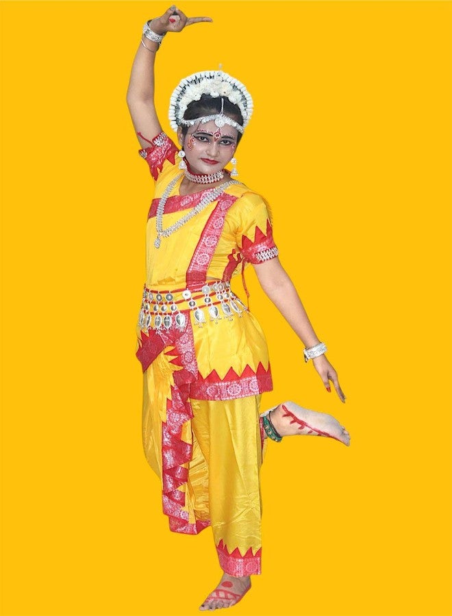 TWINKLE TOTS - Bharatnatyam,Mohiniyattam,Odissi,Kaalbeliya All Dress for Girls School Functions,Tredinational Dance,events,photoshoot - Image 4